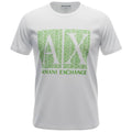 Camiseta Armani Exchange Masculina Branca Estampa AX