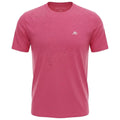 Camiseta Básica Aeropostale Masculina Framboesa Logo Clássico