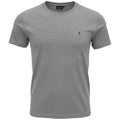 Camiseta Básica king&Joe Masculina Cinza Logo Preto