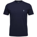 Camiseta Básica Ralph Lauren Masculina Azul Marinho Pony Azul Neon