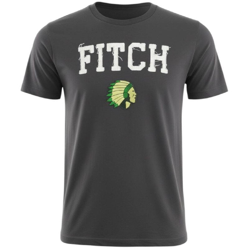 Camiseta Abercrombie Masculina Chumbo Estampa Índio