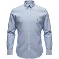 Camisa Ralph Lauren Masculina Oxford Azul Pony Colorido