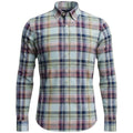 Camisa Ralph Lauren Masculina Oxford Xadrez Americano Lenhador Cor Azul