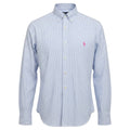 Camisa Ralph Lauren Masculina Xadrez Executivo Pony Rosa