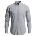 Camisa Ralph Lauren Masculina Xadrez Verão Pony Amarelo