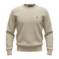 Suéter Ralph Lauren Masculino Areia Puro Algodão Pony Marinho