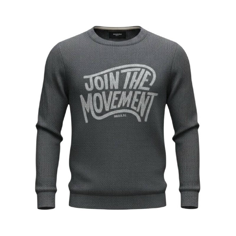 Moletom King&Joe Masculino Peluciado Azul Soft