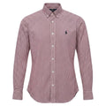 Camisa Ralph Lauren Masculina Micro Xadrez Natal Pony Preto