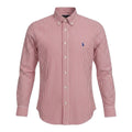 Camisa Ralph Lauren Masculina Vermelha Listras Americana Pony Azul