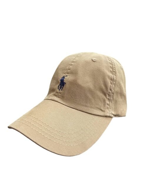 Boné Ralph Lauren clássico cor Ocre