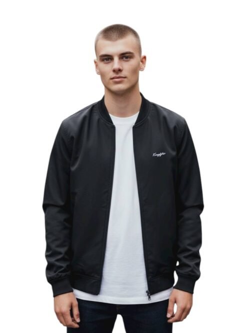 Jaqueta King Joe Masculina Preta Meia Estação Case n' Case