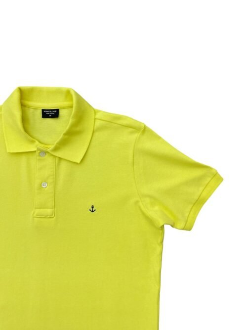 Polo King Joe Masculina Amarela Clássica
