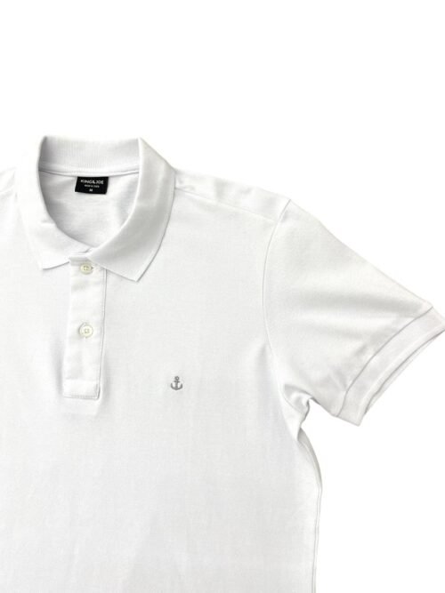 Polo King Joe Masculina Branca Clássica