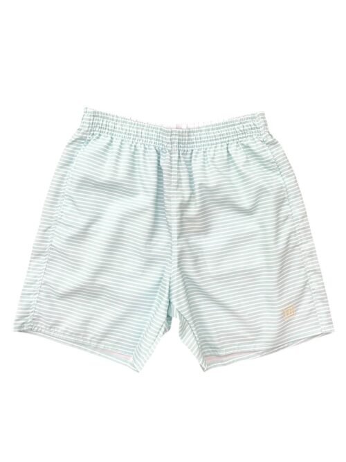 Shorts Praia King Joe Masculino Verde Água Listras