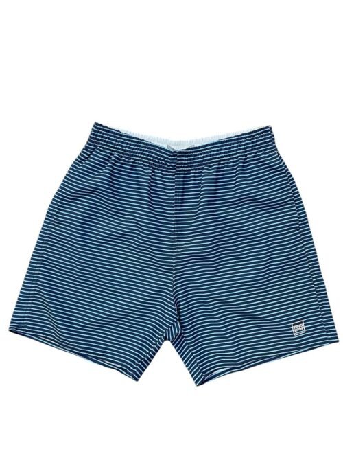 Shorts Praia King Joe Masculino Azul Marinho Listras