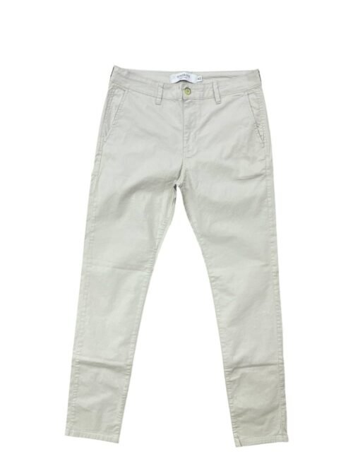 Calça King Joe Masculina Sarja Clássica Bege