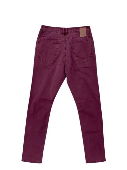 Calça King Joe Masculina Jeans Sarja Bordô