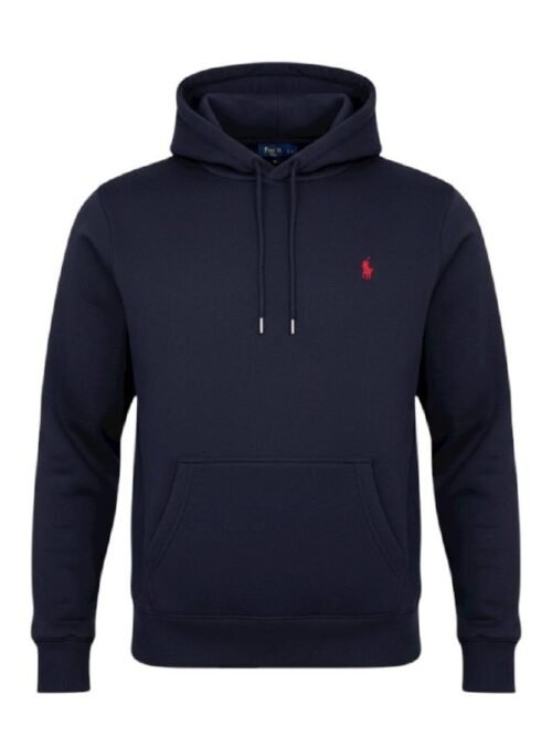 Moletom Ralph Lauren Masculino Azul Marinho Pony Vermelho
