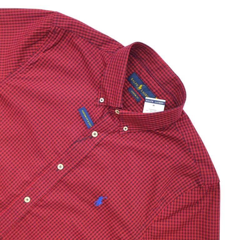 camisa-ralph-lauren-bordo-masculina-micro-xadrez-escuro