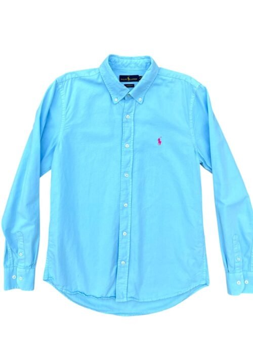 Camisa Ralph Lauren Masculina Oxford Tinturado Cores Vibrantes ( Várias Cores)