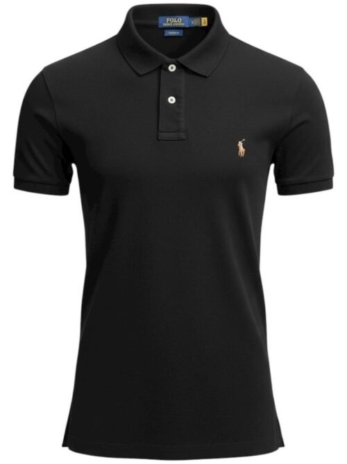 Polo Ralph Lauren Masculina Preta Pony Colorido