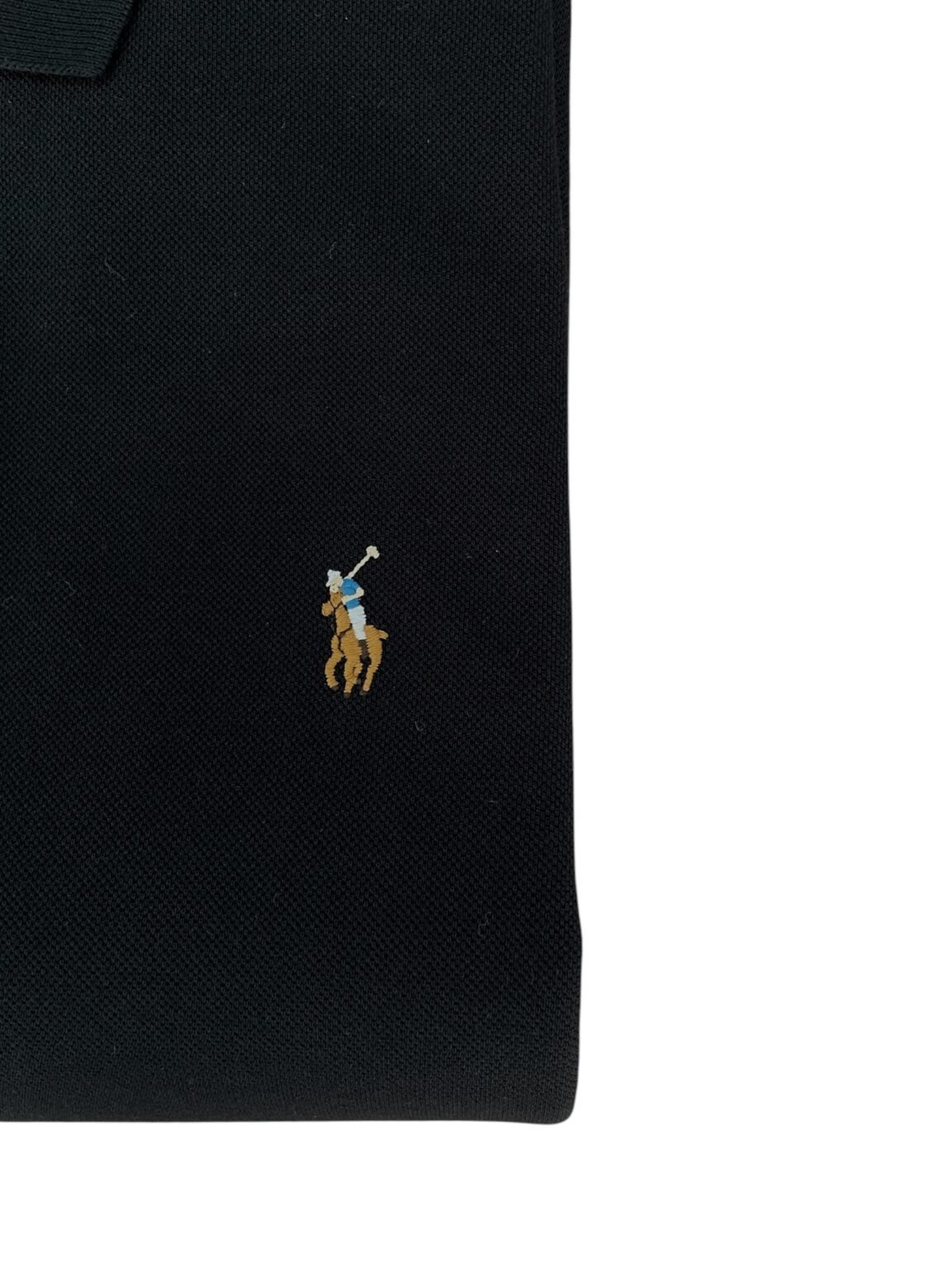 polo-ralph-lauren-preta-masculina-pony-colorido