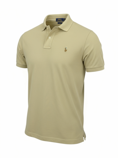 Polo Ralph Lauren Masculina Caramelo Pony Colorido