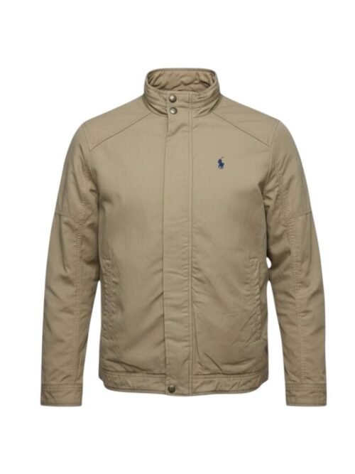 Jaqueta Sarja Ralph Lauren Masculina Inverno Rigoroso Caramelo com Pony Marinho