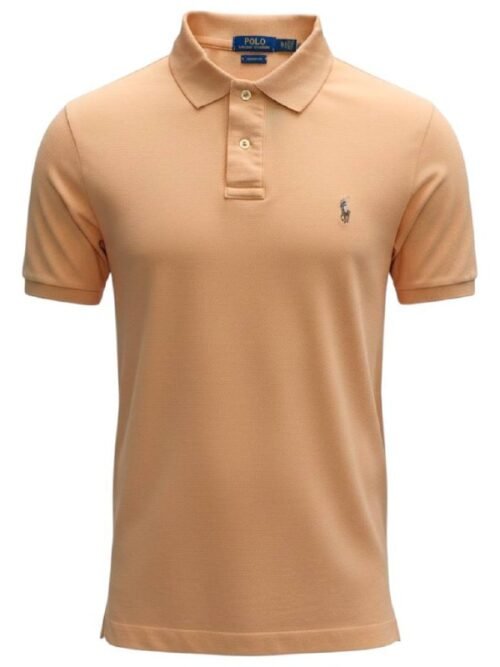 Polo Ralph Lauren Masculina Abóbora Pony Colorido