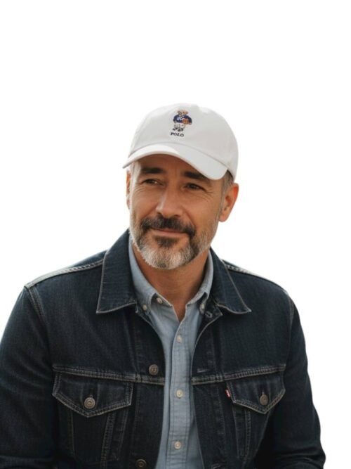 Boné Ralph Lauren Branco Urso Americano Polo Bear