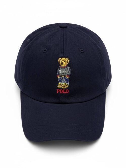 Boné Ralph Lauren Azul Marinho Urso Americano Polo Bear
