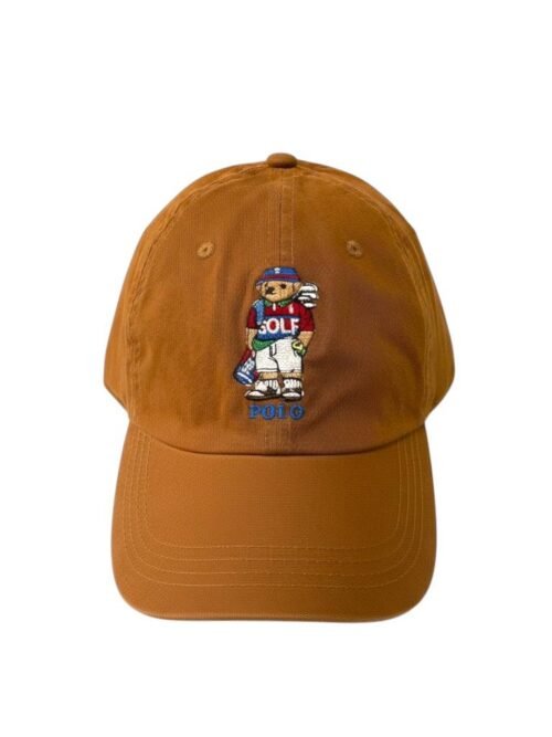 Boné Ralph Lauren Caramelo Urso Americano Polo Bear