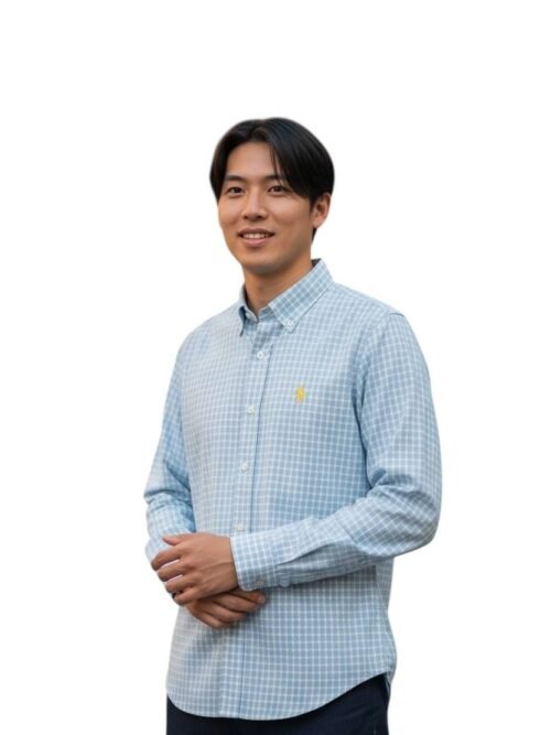 Camisa Ralph Lauren Masculina Xadrez Europeu Azul Bebê Pony Amarelo