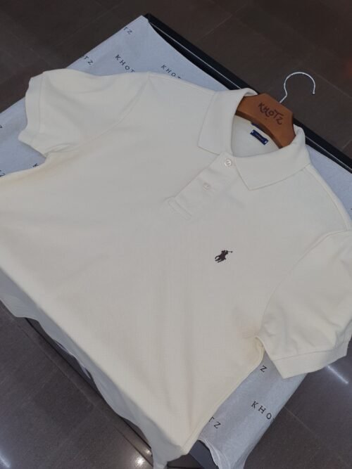 Polo Ralph Lauren Masculina Creme Pony Chocolate