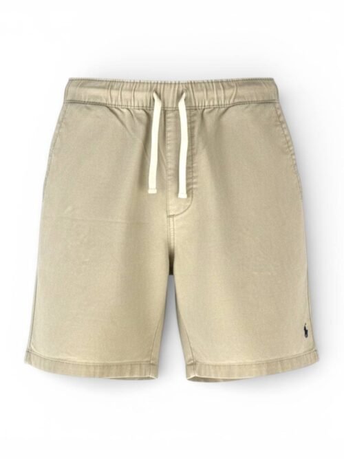 Bermuda Ralph Lauren Masculina Casual Puro Algodão cor Areia