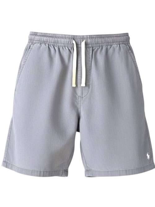 Bermuda Ralph Lauren Masculina Casual Puro Algodão cor Cinzenta