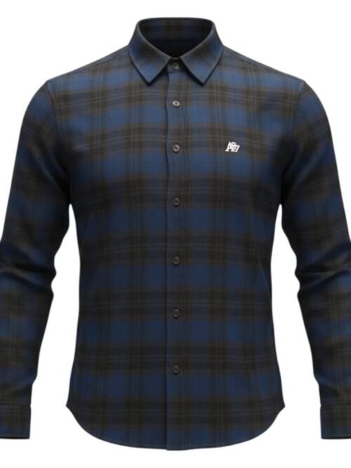 Camisa Ralph Lauren Masculina Xadrez Flanelada cor Marrom Aeropostale