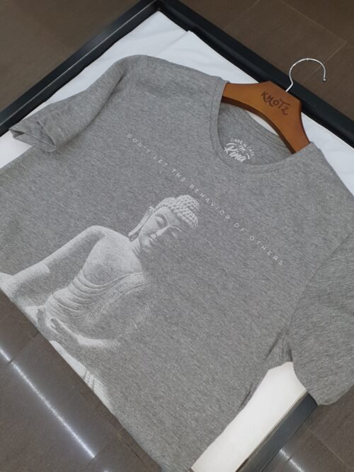 Camiseta King&Joe Masculina Cinza Estampa Tailândia